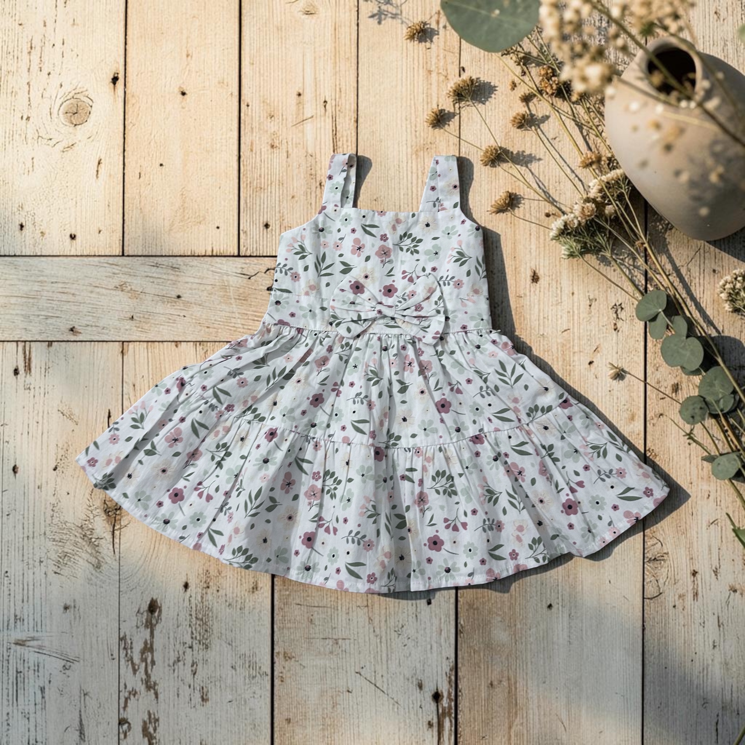 Daisy organic cotton dress